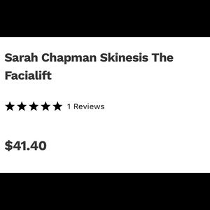 MAKE AN OFFER Sarah Chapman Skinesis The Facialift